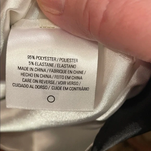 Tahari Black and Brown Floral Blouse - Picture 8 of 9